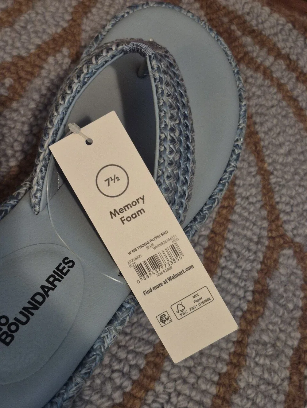 No Boundaries platform wedge